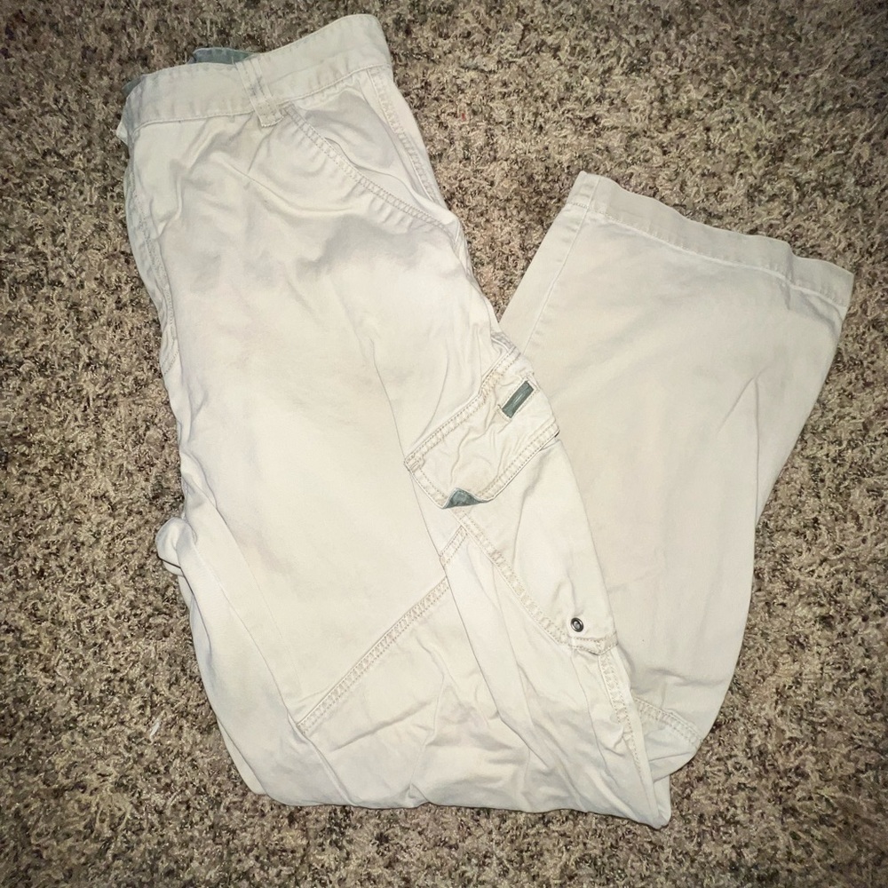 Plugg Men's Cargo Pants - Light Tan